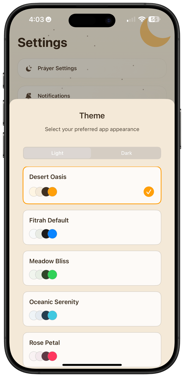 Personalized Settings 2